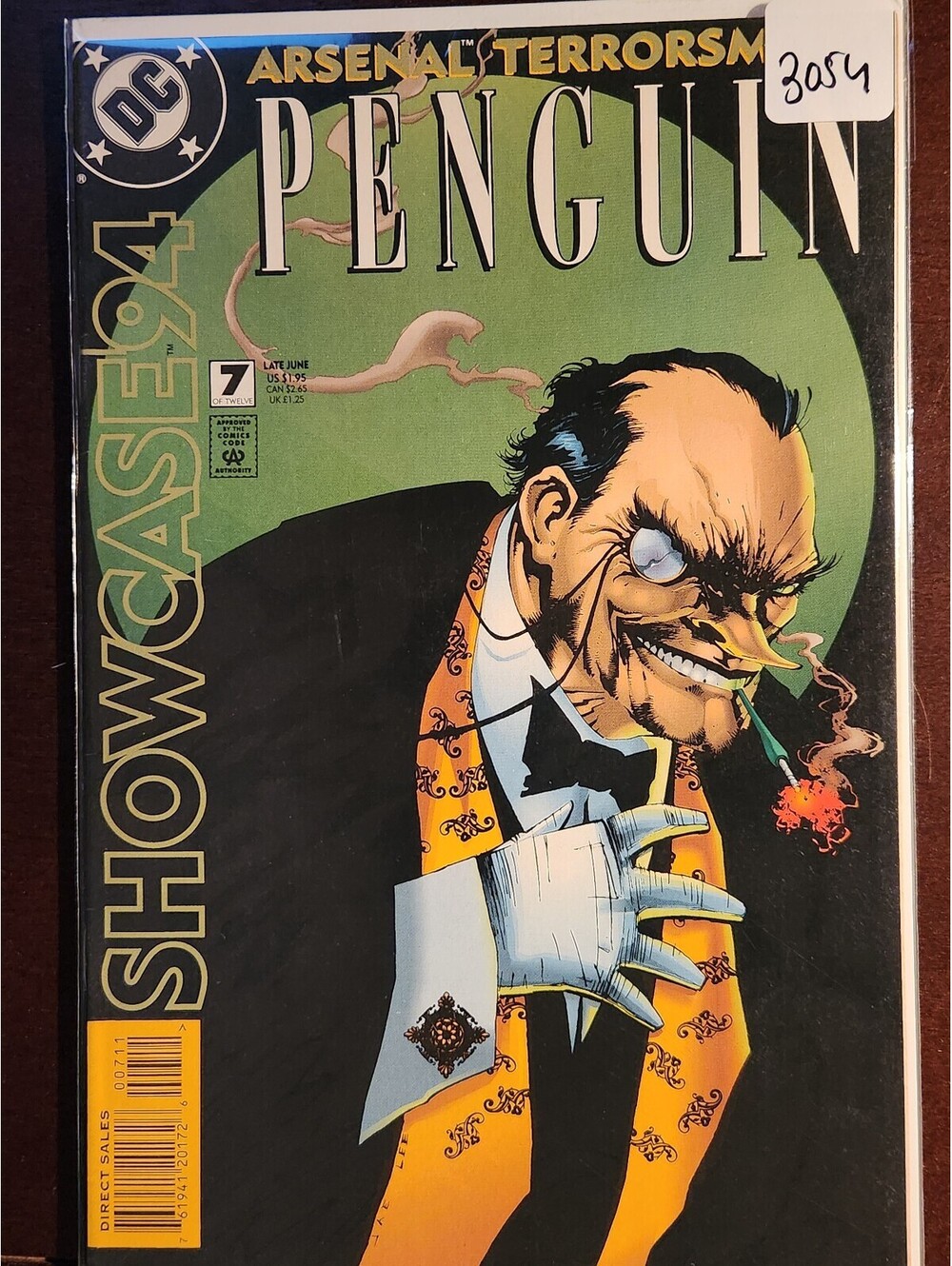 Showcase ’94 #7A Penguin Direct Edition NM DC 1994 Arsenal of Terrorism